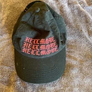 Jeff Rosenstock Hellmode Black Embroidered Hat